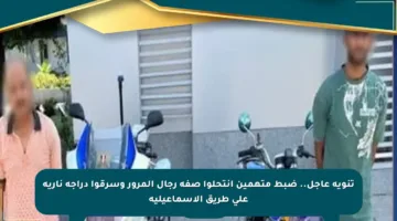 تنويه عاجل.. ضبط متهمين انتحلوا صفة رجال المرور وسرقوا دراجة نارية على طريق الإسماعيلية